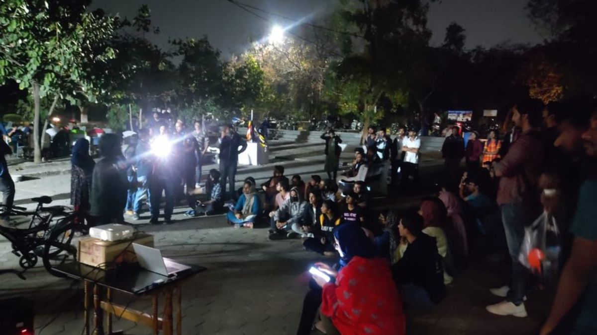 BBC Documentary On PM Modi Screened in Hyderabad University; ABVP Stages Protest, Files Complaint 